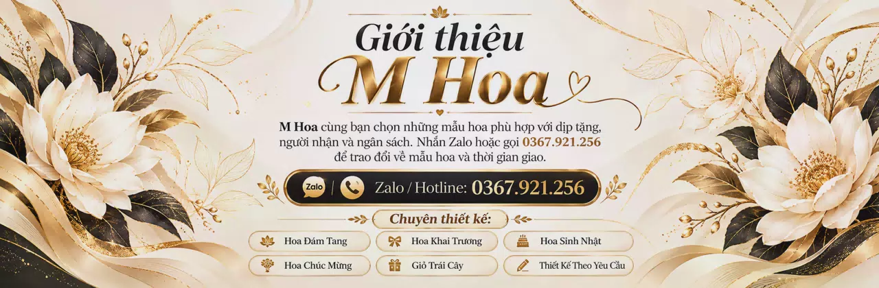 Ảnh bìa Shop hoa tươi Phường Hàng Gòn Đồng Nai - Tư vấn hoa theo từng dịp